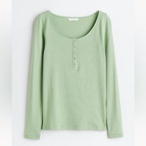 H&M ribbed Henley